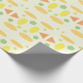 Speels pastel naadloos ontwerp cadeaupapier (Hoek)