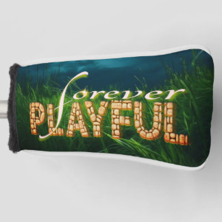 "Speels Voor Altijd: Omarm het Kind in Je" Golfheadcover