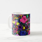 Speelse bloemen ~ Mok / Cup (Voorkant links)