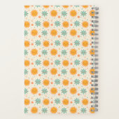 Speelse Boho Zon Notitieboek (Achterkant)