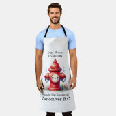 Speelse brandkraan in het park schort (Gedragen)