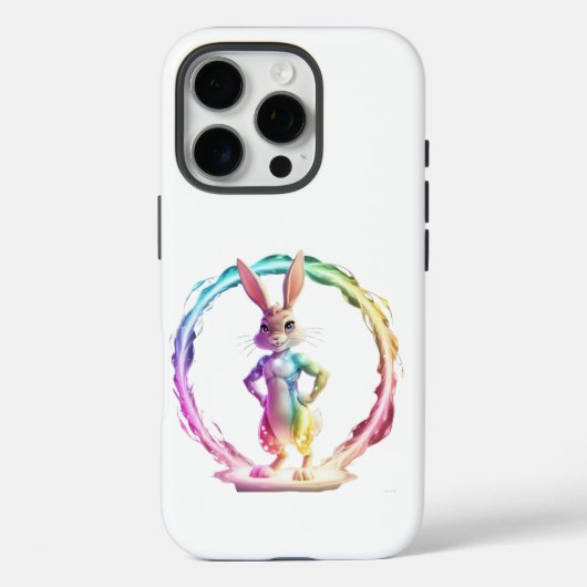 Speelse Bunny Bliss Case-Mate iPhone Case (Achterkant)