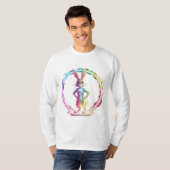 Speelse Bunny Bliss T-shirt (Voorkant volledig)