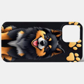 Speelse Cartoon Puppy Energie – Schattige Whimsica Case-Mate iPhone Case (Achterkant (horizontaal))