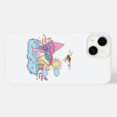 Speelse en grillige kunst Design Case-Mate iPhone Case (Achterkant (horizontaal))