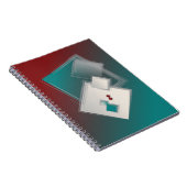 Speelse Fibonacci-vierkanten Notitieboek (Rechterzijde)