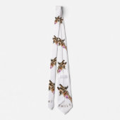 Speelse Giraffe Funny Stropdas - Smile - Jouw teks (Achterkant)