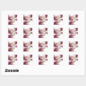Speelse Gouden Abstracte Sticker Afdruk (Vel)