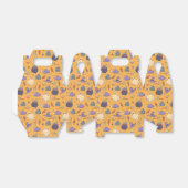 Speelse Halloween geesten en heksen patroon Bedankdoosjes (Uitgevouwen)