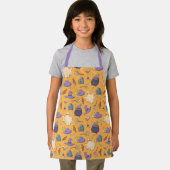 Speelse Halloween geesten en heksen patroon Schort (Insitu)