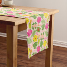 Speelse Hawaiiaanse Hula Danser Tafel Decor