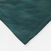 Speelse hond zwemmen onder water ontwerp fleece deken (Hoek)