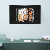 Speelse honden met bloemenkronen – Fun Spring Them Spandoek (Beurs)