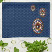 Speelse kerst handdoek (Gevouwen)