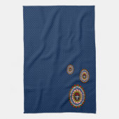 Speelse kerst handdoek (Verticaal)