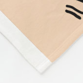 Speelse Kitten Fleece Deken (Hoek)