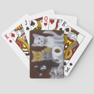 Speelse Kittens Pokerkaarten