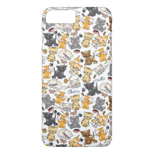 Speelse Kitty Cats iPhone 8 Plus / 7 Plus Hoesje