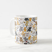 Speelse Kitty Cats Koffiemok (Voorkant links)