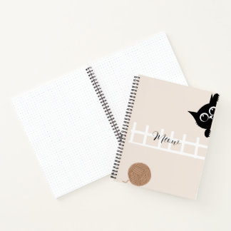 Speelse Kitty Notitieboek