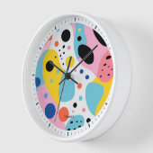 Speelse kleurrijke organische vormen| monogram (Hoek)