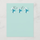 Speelse Koala Patroon Leuke Dier en Natuur Kunst Flyer (Achterkant)