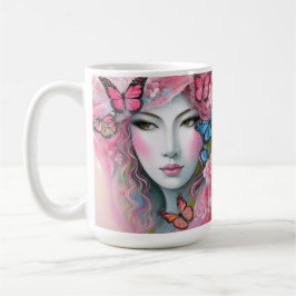 Speelse lieveheersbeestje koffie Mok