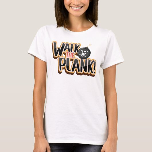 Speelse Loop de Plank Bomb T-shirt (Voorkant)