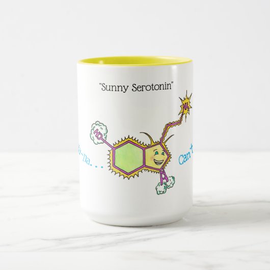 speelse mok voor serotonine koffie (Midden)