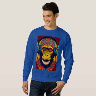 Speelse Monkey Print T-shirts Leuk, Stijlvol, Comf