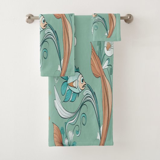 Speelse Nevelige Bad Handdoek (Insitu)