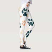 Speelse Paw Print Leggings | Schattigee honden- en (Rechts)