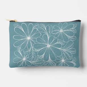 Speelse Petals Rits Pouch Etui