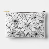 Speelse Petals Rits Pouch Etui (Voorkant)