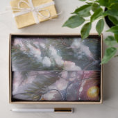 Speelse Polar Beer & Feestelijke Lichten Decoupage Tissuepapier (Geschenk)