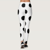 Speelse Polka Dots: Comfortabele en stijlvolle Leg Leggings (Achterkant)