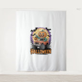 speelse pompoen wandkleed (Voorkant)