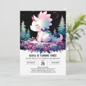 Speelse Prehistorische Kinderverjaardag Kaart (Staand voorkant)