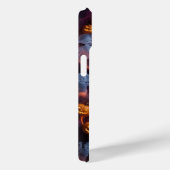 Speelse Pumpkin Ghost Halloween iPhone / iPad case (Achterkant / Rechts)