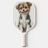 Speelse Puppy Pickleball Paddle (Achterkant)