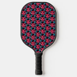 Speelse Rode Duivel - Cartoon, personage, rood, Ka Pickleball Paddle