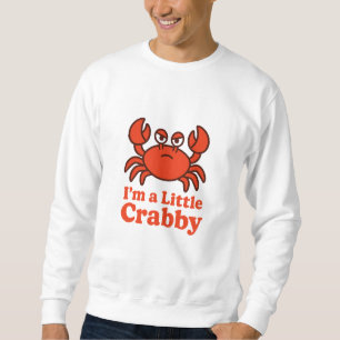 Speelse Rode Krab – “Ik ben een Beetje Kribbig” Hu Trui