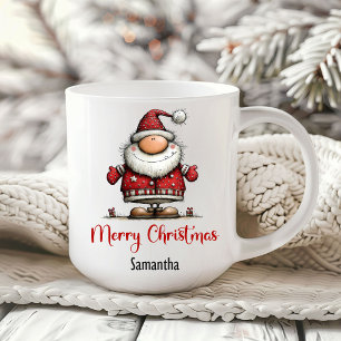Speelse Santa Claus Grappige Koffiemok