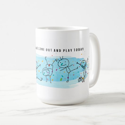 Speelse Spirit Mok (Voorkant rechts)