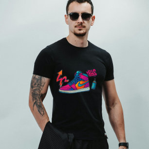 Speelse Stedelijke Vibe – Krachtige Streetwear Sne T-shirt