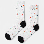 Speelse Stippen: Polka Dot Sokken (Links)