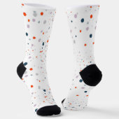 Speelse Stippen: Polka Dot Sokken (Gebogen)