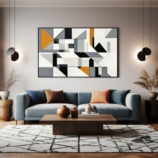Speelse Structuur Poster