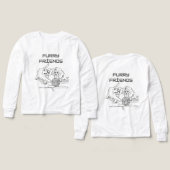 Speelse Thread Tango - Twee Kittens in het spel (Voorkant /achterkant)