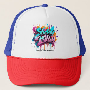 Speelse urban vibes trucker pet